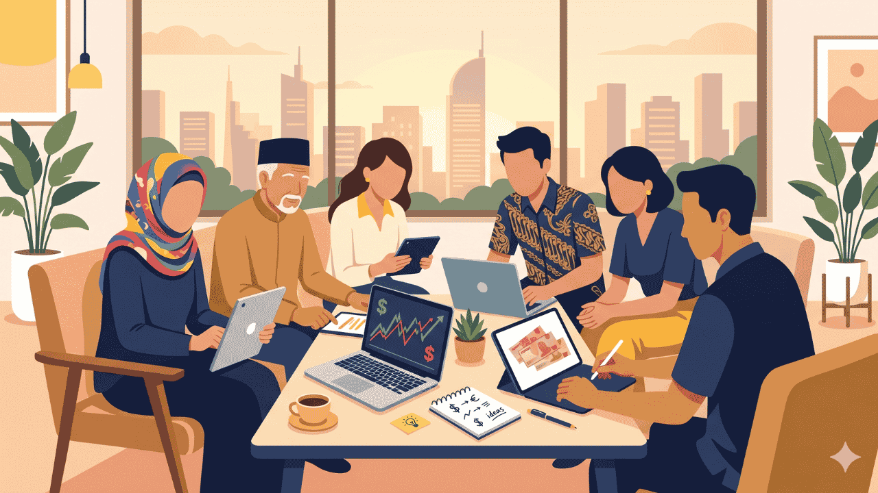 Komunitas Nilaikurs berdiskusi kurs dollar dan mata uang global