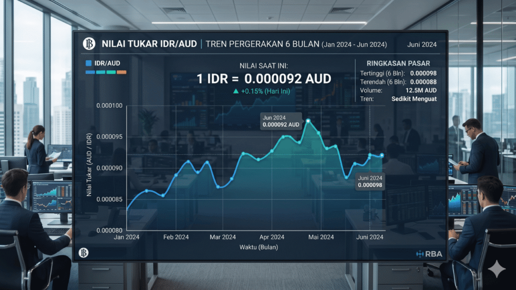 idr to aud kurs rupiah ke dolar australia hari ini