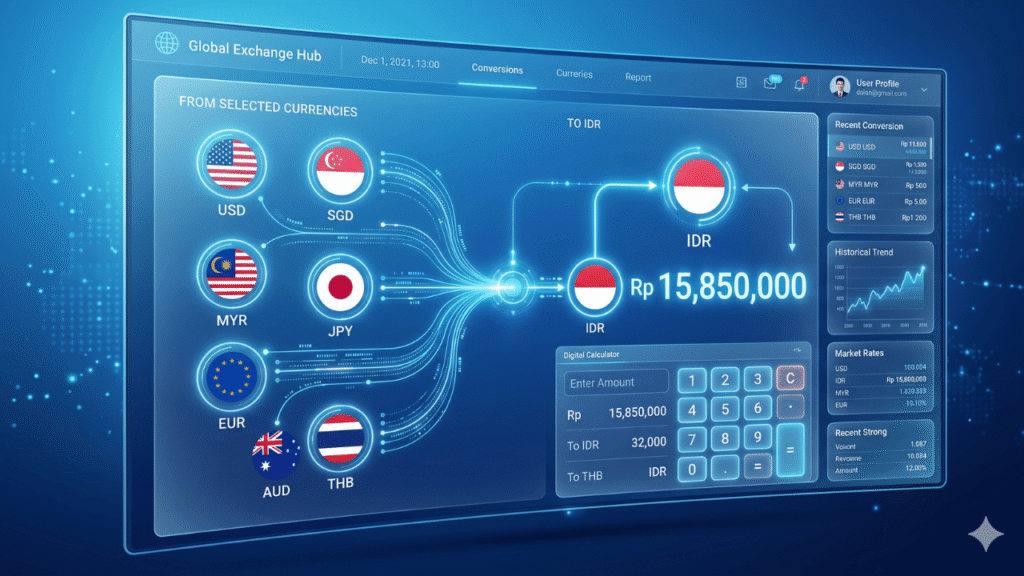 konverter mata uang lengkap