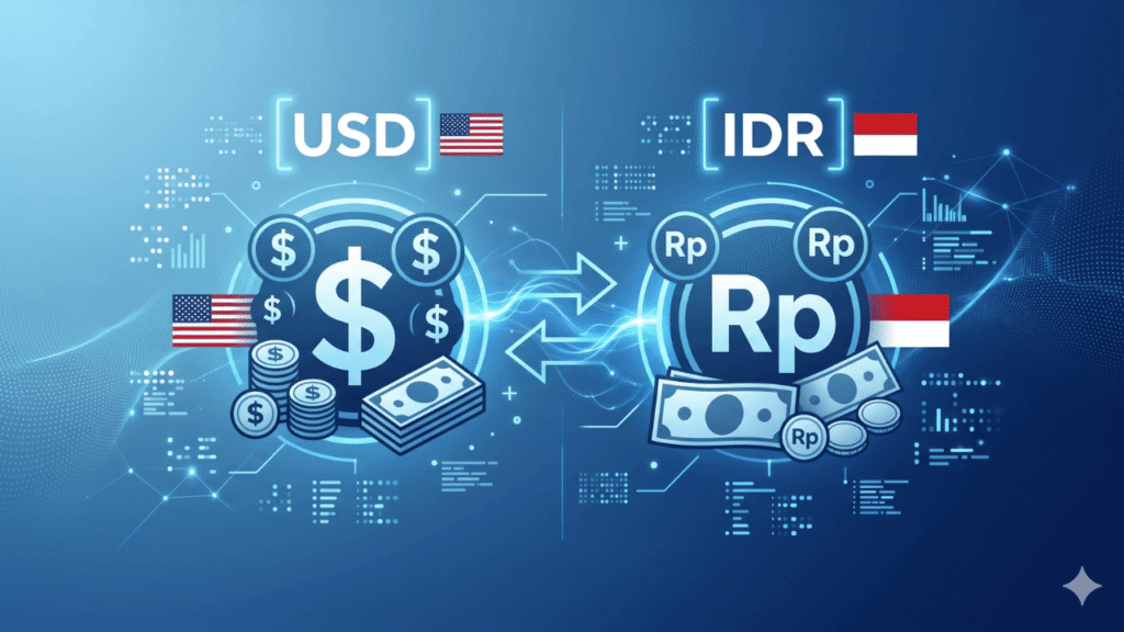 kurs dollar ke rupiah