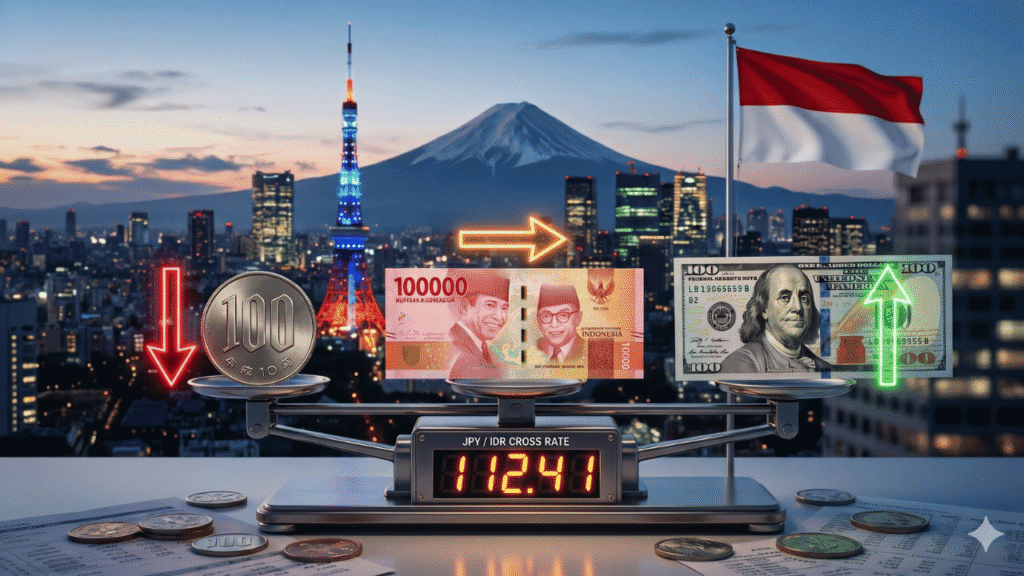 kurs yen jpy 13 juni 2026 stabil di 112 meski yen melemah vs dollar
